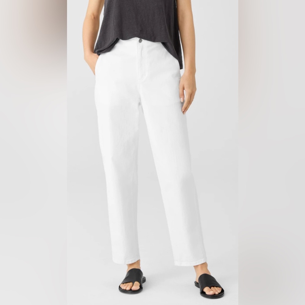 Eileen Fisher White Women's Pants
